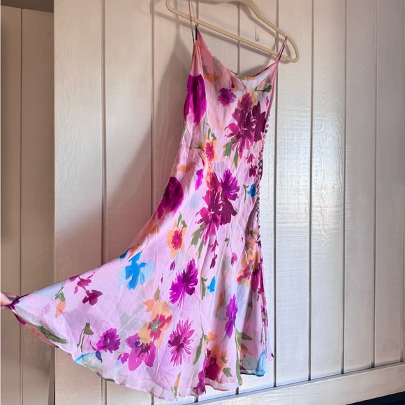 Escada Floral Midi Sleeveless Dress - Picture 6 of 7